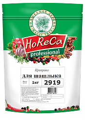 Приправа для шашлыка с морской солью 1 кг HoReCa, в ДОЙ-паке